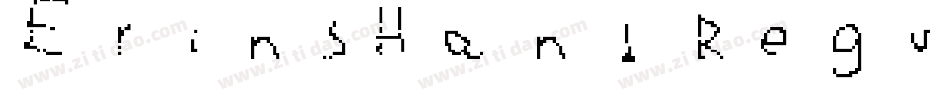 ErinsHand Regular字体转换